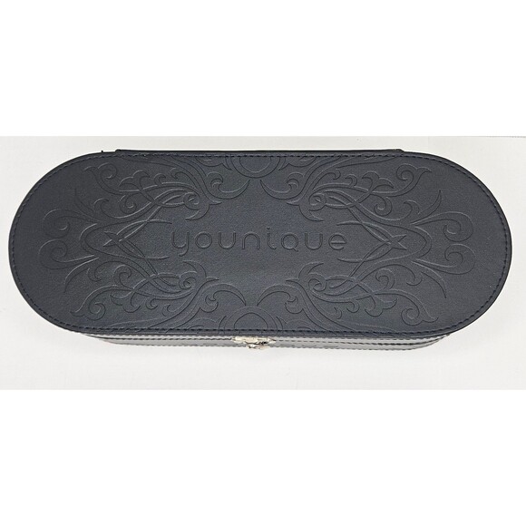 Younique Presenters Hard Black Makeup Case 13" Silver Latch - Picture 2 of 8